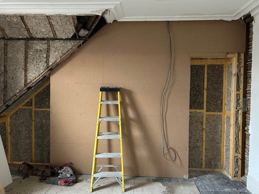 ABN7 Architects - Retrofit Installation Using Sisalwool Insulation