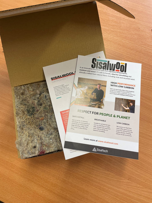 SISALWOOL™ Natural Fibre Insulation - SAMPLE BOX