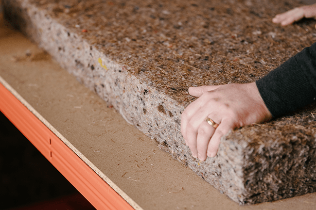 Sisalwool 100mm Natural Fibre Insulation Pallet (Coverage 32m2) From £9m2 - Sisalwool