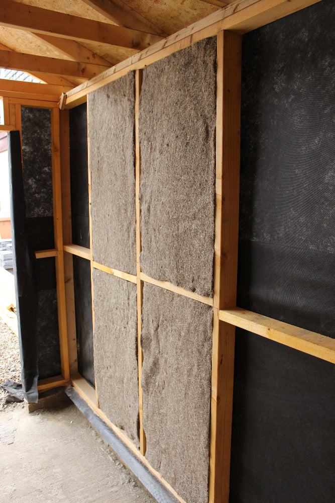 Sisalwool 100 with vapour barrier