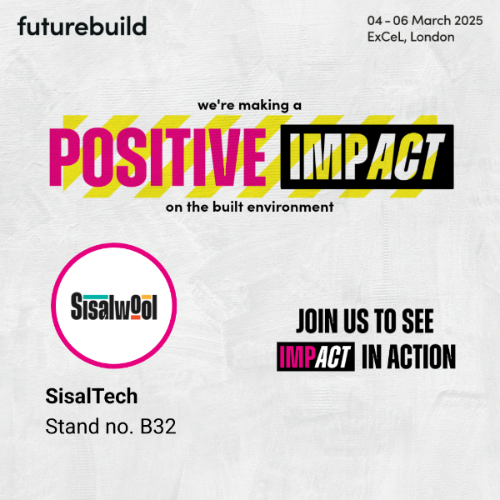 Sisalwool creating a positive impact at futurebuild