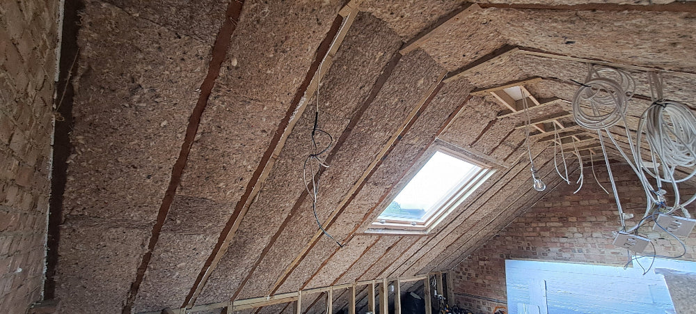 Sisalwool warm roof 3